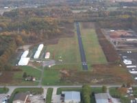 Columbia Airport (4G8) - Looking north up RWY 36 - by Bob Simmermon
