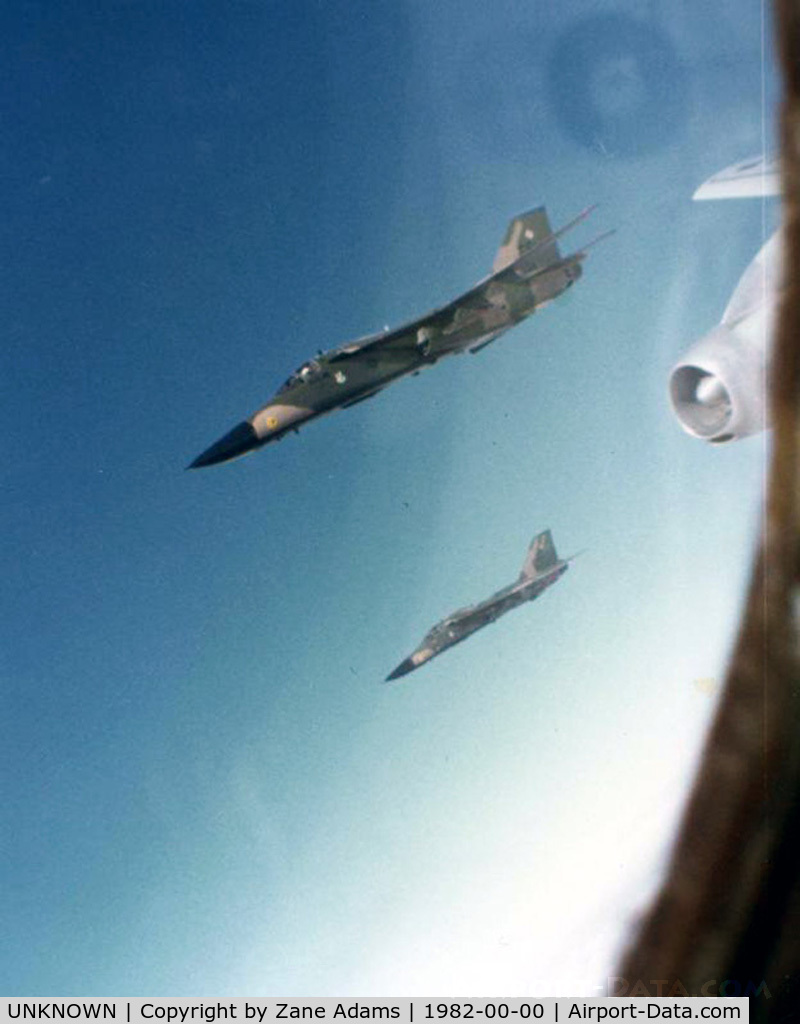 UNKNOWN, , F-111 refueling over New Mexico during High School ROTC field trip. KC-135 from Carswell AFB.