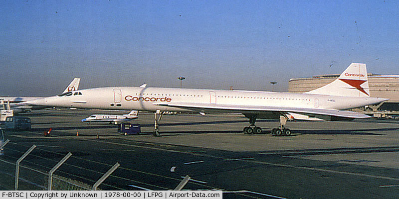 F-BTSC, 1975 Aerospatiale-BAC Concorde 101 C/N 203, As seen in the movie Airport 79