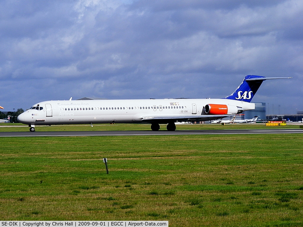 SE-DIK, 1988 McDonnell Douglas MD-82 (DC-9-82) C/N 49728, Scandinavian Airlines