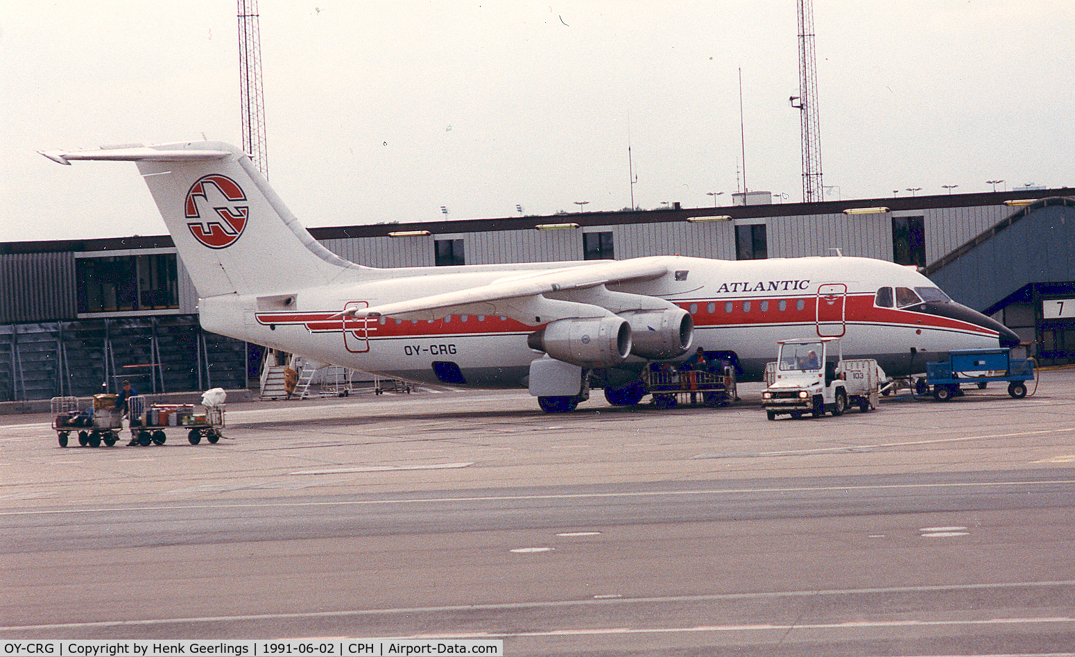 OY-CRG, 1987 British Aerospace BAe.146-200 C/N E2075, Atlantic Airways
