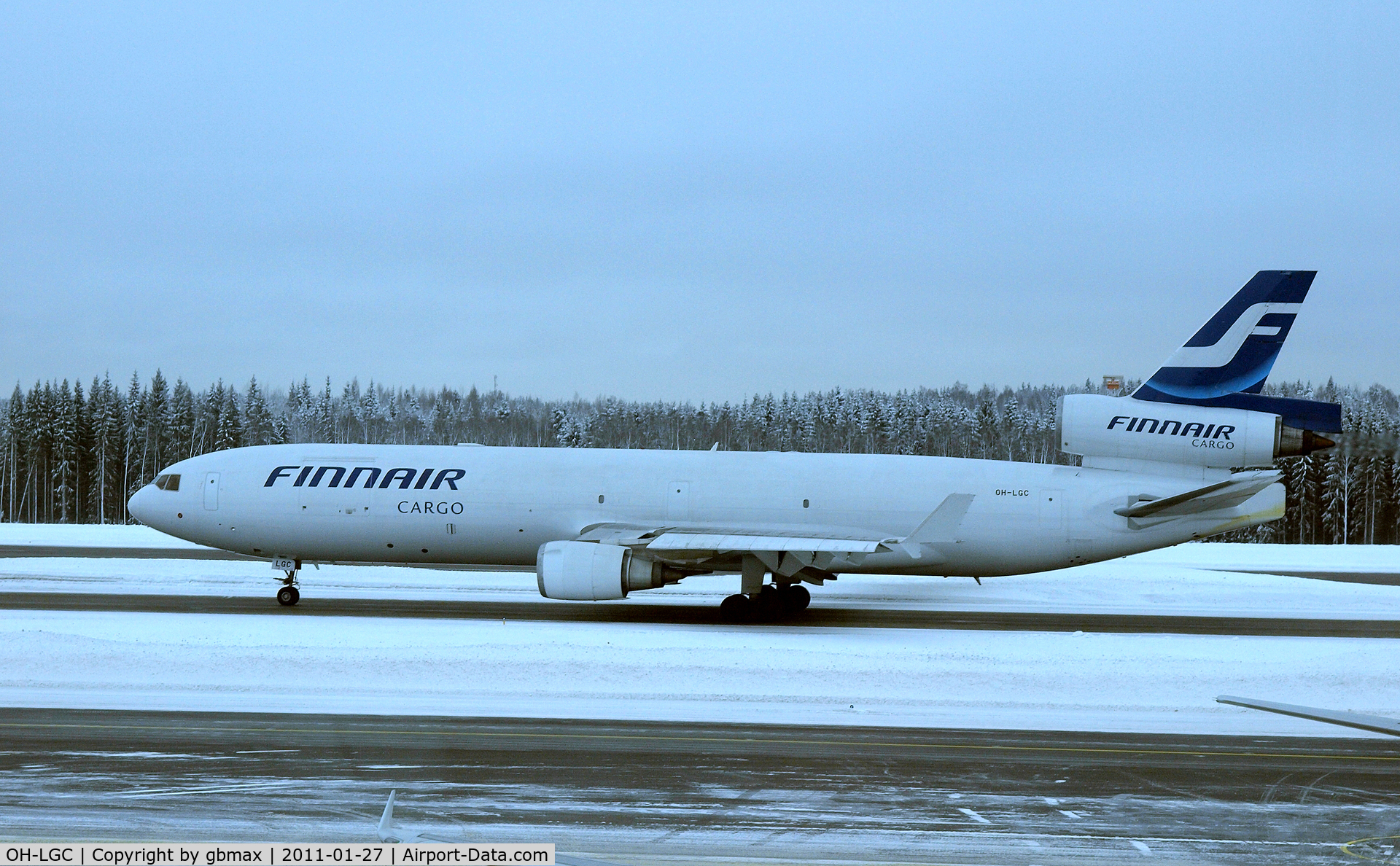 OH-LGC, 1992 McDonnell Douglas MD-11 C/N 48512, @ Helsinki Airport