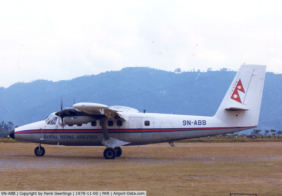 9N-ABB, 1971 De Havilland Canada DHC-6-300 Twin Otter C/N 302, Royal Nepal Airlines