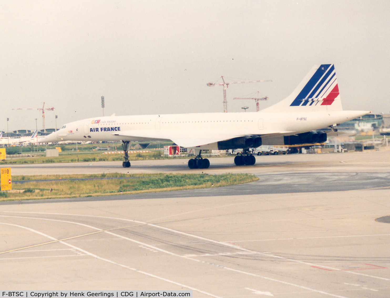 F-BTSC, 1975 Aerospatiale-BAC Concorde 101 C/N 203, Air France Concorde cn 203