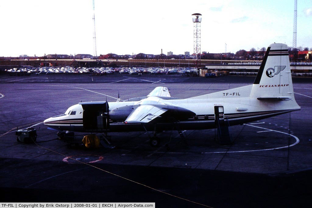 TF-FIL, 1968 Fokker F-27-300 Friendship C/N 10356, TF-FIL in CPH