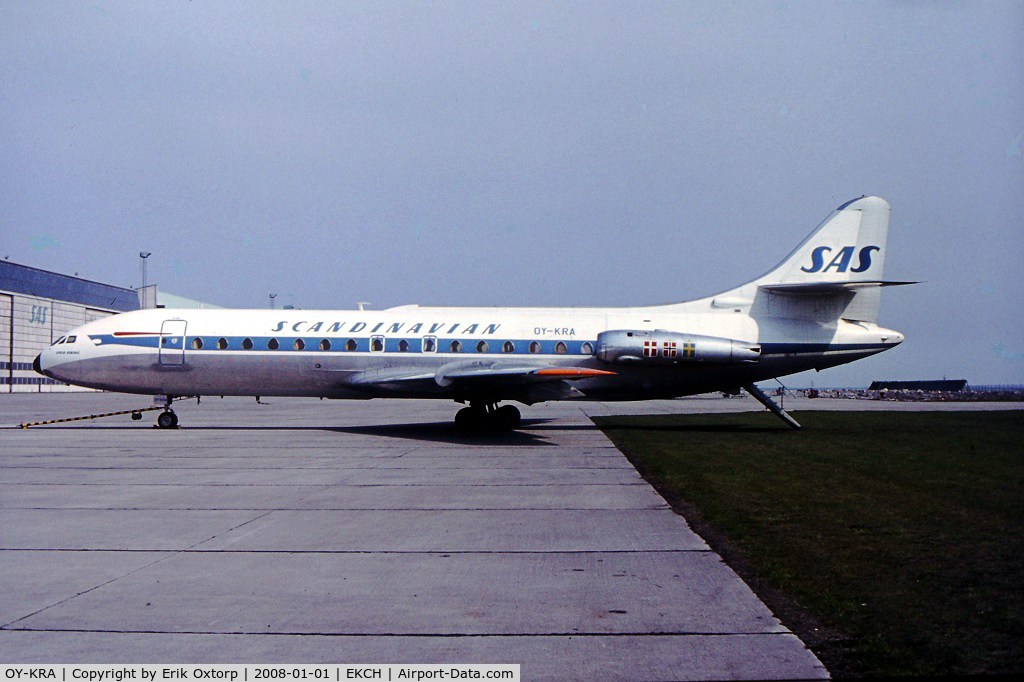 OY-KRA, 1959 Sud Aviation SE-210 Caravelle III C/N 006, OY-KRA in CPH