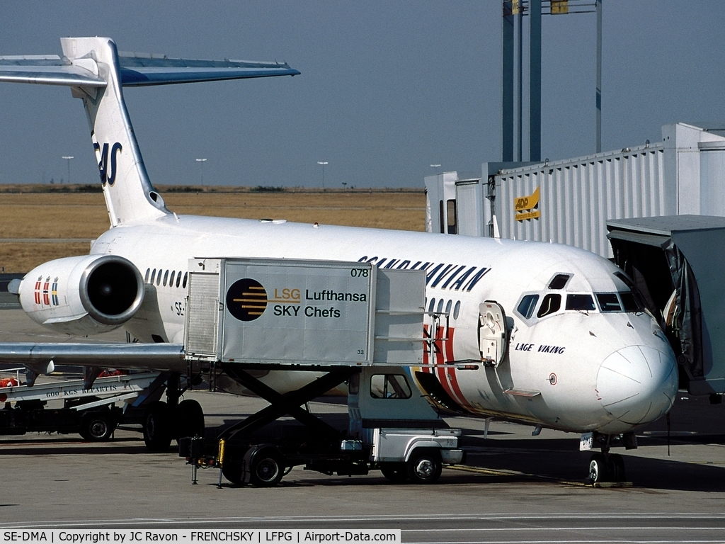 SE-DMA, 1991 McDonnell Douglas DC-9-87 (MD87) C/N 53009, 