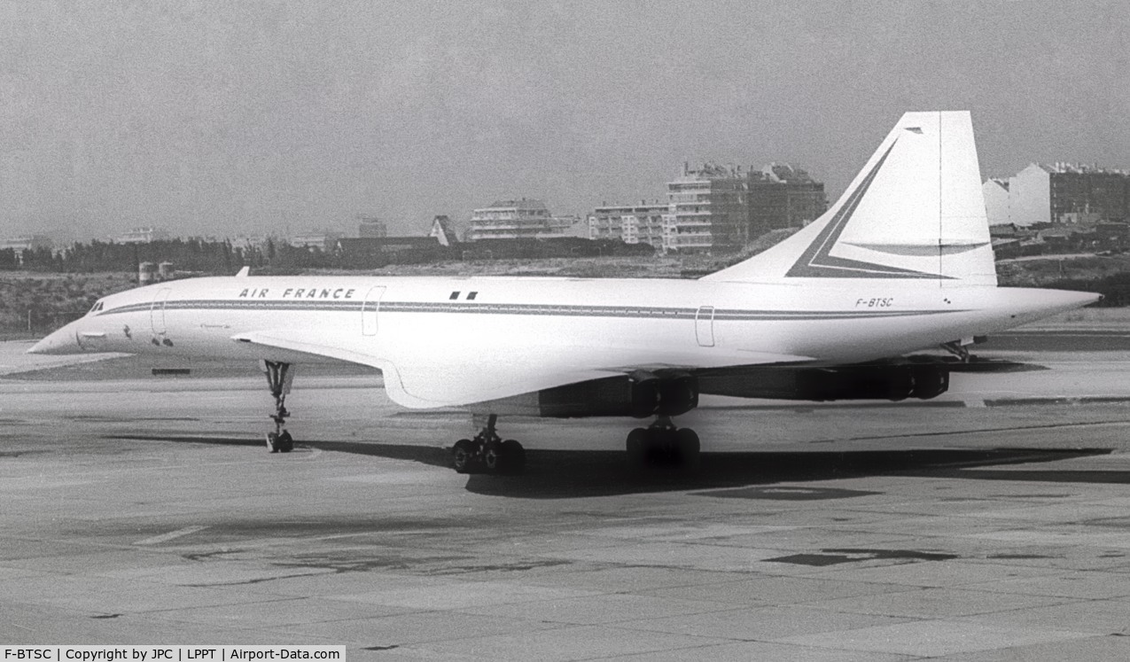 F-BTSC, 1975 Aerospatiale-BAC Concorde 101 C/N 203, trial flight, before regular operation