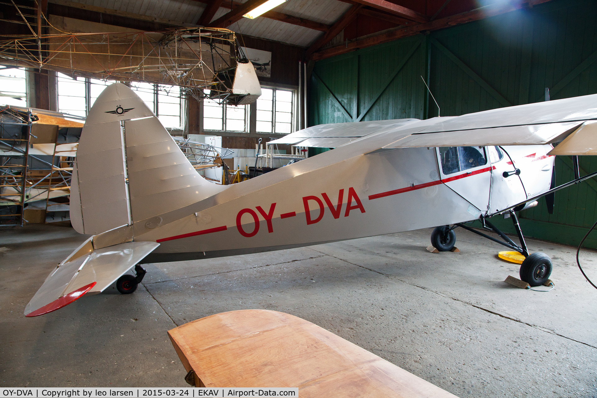OY-DVA, 1946 SAI KZ III U-2 C/N 74, Avedøre 24.3.2015