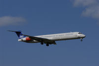 OY-KHO @ ZRH - MD-80 of SAS Scandinavian Airlines at Zurich - by Mo Herrmann