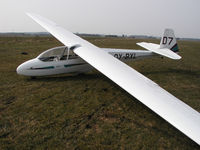 OY-BXL - K-7 fitted with new canapy and fiberglass nose - by Kolding Flyveklub