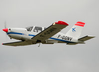 F-GGNV @ LFMK - Go around above the runway - by Shunn311