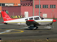 HB-PPV @ LFBO - Arriving from a light flight and parked at the general aviation apron - by Shunn311