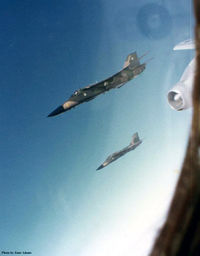 UNKNOWN - F-111 refueling over New Mexico during High School ROTC field trip. KC-135 from Carswell AFB.