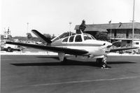 UNKNOWN @ DPA - Photo taken for aircraft recognition training.  Beech Bonanza 35 - by Glenn E. Chatfield