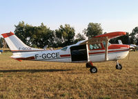F-GCCE @ P07 - Parked in this grass airfield... - by Shunn311