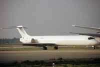 SU-MAE @ LFTW - MD83 all white c/s for a ntu Egyptian operator and stored @ FNI - by Shunn311