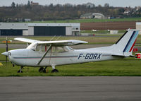 F-GDRX @ LFPT - Parked near the control tower in the grass - by Shunn311