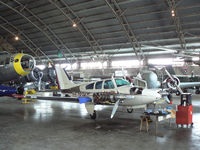 N5793K @ FTW - At Meacham Field - in the Vintage Flying Museum hanger