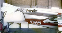 N7541V @ FTW - After surviving a mid air collision with a Beech Bonanza!
