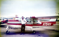 N7541V @ FTW - John Van Dyke by his favorite airplane! Thanks John...I sure miss my old hanger flying buddy!