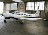 F-GFLG @ LFLD - Parked inside Airclub's hangar - by Shunn311