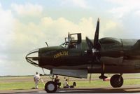 N5546N @ HRL - The ill fated CAF B-26 Carolyn at Airsho 86