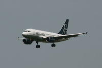 XA-UBV @ DFW - Mexicana landing runway 18R at DFW