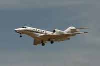 N570PT @ DFW - Landing runway 18R - 5000th Cessna Citation built.