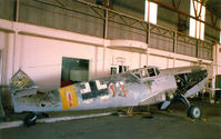 N109ME @ FTW - CAF Buchon (Spanish built Me-109) After returning from Europe for teh movie The Hindenburg