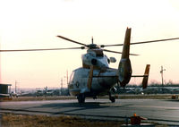 4101 @ GPM - Aerospatiale Dolphin used for USCG trials. At Grand Prairie, Aerospatiale Factory