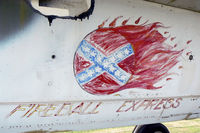 60-5385 @ FTW - Belly Art on the F-105!