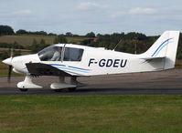 F-GDEU @ LFDH - Runing his engine before take off... - by Shunn311