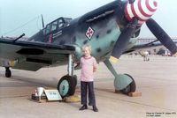 N109W - CAF Buchon HA-1112 at Great Southwest Airport Airshow, Ft. Worth, TX - taken by my father - that's me!