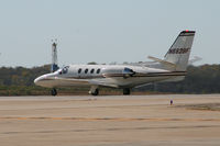 N682BF @ FTW - At Meacham Field - Cessna Citation rolling!
