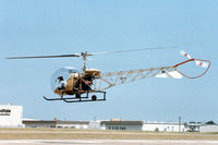 N4421E @ GPM - At Grand Prairie Municipal - Bell 47