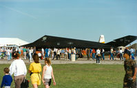 84-0828 @ NFW - Lockheed F-117A at Carswell AFB - this was the second public display of the Nighthawk.