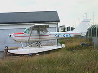 SE-KHN @ ENZV - Cessna (Reims) F172 on floats at Stavanger Sola Airport