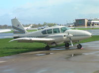 N6627Y @ KLEX - Piper PA-23-250 Aztec F at Lexington Blue Grass Airport