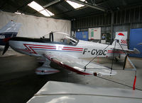 F-GYDC @ LFCS - Parked inside Airclub's hangar... - by Shunn311