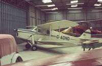 G-ADND @ EGTH - De Havilland D.H.87B Hornet Moth at the Shuttleworth Collection