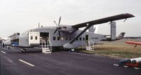 G-BPYU @ EGLF - Short SD3-30 C-23 SHERPA Prototype? at Farnborough International 1990