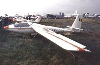 YR-1033 @ EGLF - IAR IS-35 Acro at Farnborough International 1990