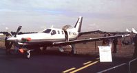 F-WKDL @ EGLF - SOCATA TBM-700 at Farnborough International 1990
