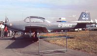 G-BRKD @ EGLF - Piaggio (VFW/Fokker (Focke-Wulf)) P.149D at Farnborough International 1990