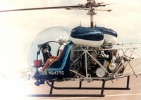 N647TC @ GKY - Bell 47 at Arlington Muni