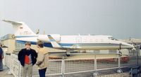 D-CACP @ EDDV - Gates Learjet 55 at the ILA 1984, Hannover