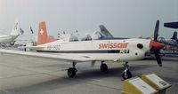 HB-HOO @ EDDV - Pilatus PC-7 Turbo Trainer of Swissair at the ILA 1984, Hannover