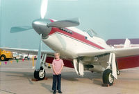N51GY @ KGSW - At Great Southwest Airport, Fort Worth, TX - CAF Airshow - That's me! (Photo taken by my father Charles W. Adams