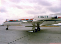 N36RR @ FTW - Registered as N680RW The Wind Ship written on the nose. At Meacham Field 1980